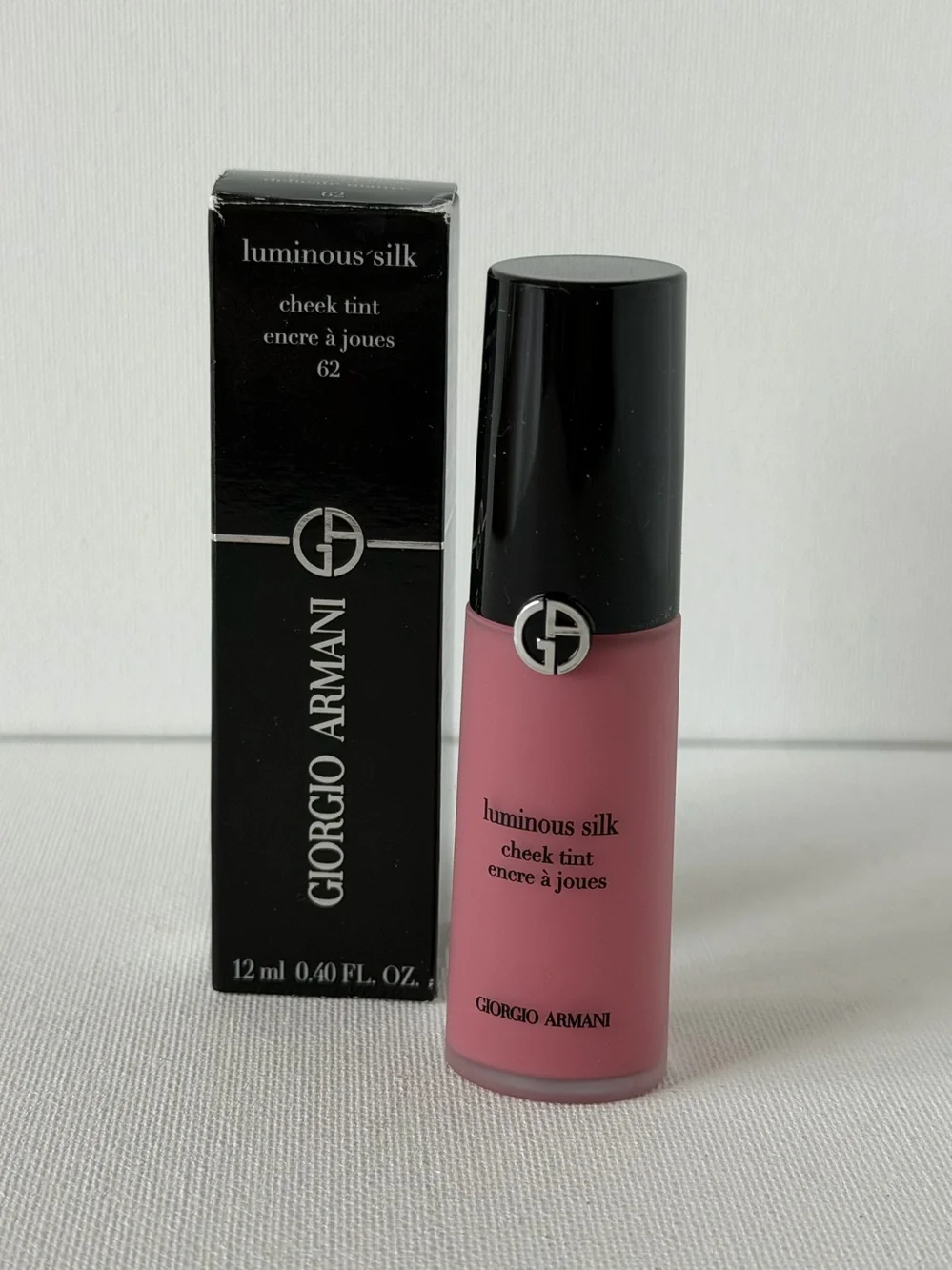 Giorgio Armani Luminous Silk Cheek Tint / Blush - 62 Delicate Mauve - NIB